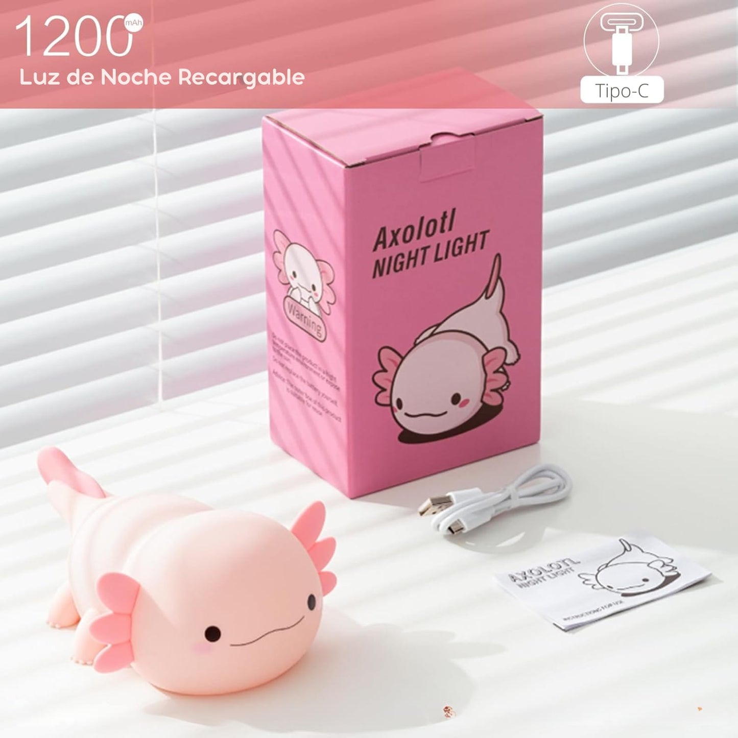 Luz Nocturna Ambiente Ajolote