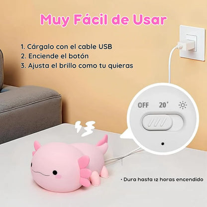 Luz Nocturna Ambiente Ajolote